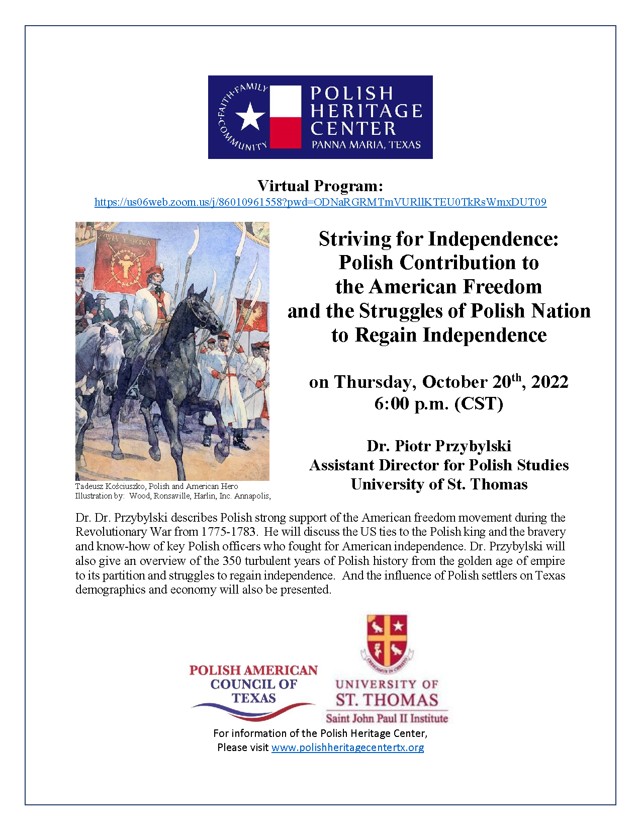 Striving for Independence: Polish Contribution to the American Freedom and the Struggles of 