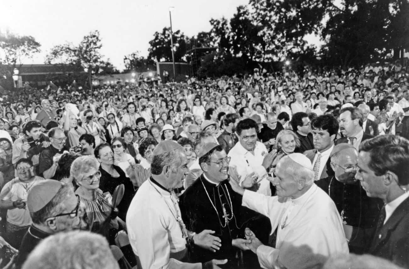 John Paul II visits San Antonio