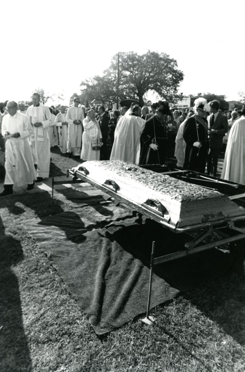 1974 Reinternment of Father Moczygemba at Panna Maria